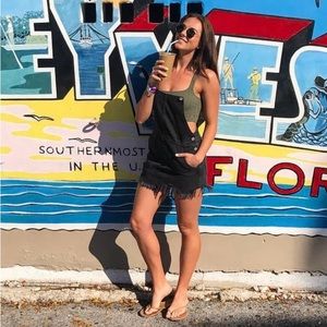 Free People Skirt Overalls